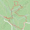 Trace GPS Massif du Cap Sicié - Roumagnan, itinéraire, parcours