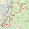 Trace GPS Gravel Housse 45 kms, itinéraire, parcours