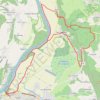 Trace GPS Boucle de Saint-Romain - Yenne, itinéraire, parcours