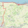 Trace GPS GR223 Bayeux - Asnelles, itinéraire, parcours