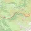 Trace GPS Pic de Barran depuis Ortiac, itinéraire, parcours