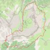 Trace GPS Col d'Anterne, itinéraire, parcours