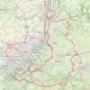 Trace GPS Fort Barchon - Gîte, itinéraire, parcours