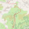 Trace GPS Col Arrouy 2399 versant Sers, itinéraire, parcours