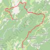 Trace GPS Mare a Mare Sud - De Levie à Serra di Scopamena par Quenza et Aullène, itinéraire, parcours