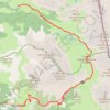 Trace GPS Fouillouse - Meyronnes, itinéraire, parcours