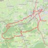 Trace GPS Rando Hoëgne Vesdre Verviers, itinéraire, parcours