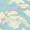 Trace GPS 2022_Zeeland Tag 4_Bruinisse-Middelburg-Vlissingen, itinéraire, parcours