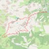 Trace GPS Tour des Lacs du Mercantour, itinéraire, parcours