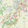 Trace GPS VTT Hayeffes 45 km 2024, itinéraire, parcours