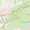 Trace GPS SAINT ANDRE ENTRE LES PORTS Pic des TENTES, itinéraire, parcours