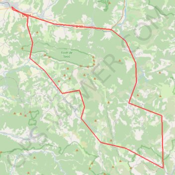 Trace GPS Roanne 2022 - 129 km, itinéraire, parcours