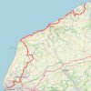 Trace GPS GR 21 : Du Havre à Veulettes-sur-Mer (Seine-Maritime), itinéraire, parcours