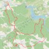 Trace GPS Autour de Gréoux-les-Bains, itinéraire, parcours