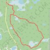 Trace GPS Elk Island National Park, itinéraire, parcours