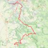Trace GPS J1 Dialogue avec Stevenson - Le Puy-Masclaux, itinéraire, parcours