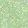 Trace GPS Traversée des Vosges - Le Hohneck au Grand Ballon, itinéraire, parcours