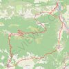Trace GPS Montagne de Lure - Alpes de Haute-Provence, itinéraire, parcours