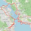 Trace GPS South Hobart - Howrah - Bowen Bridge, itinéraire, parcours