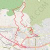 Trace GPS Le Roubaud - Les Maurettes - Le château - HYERES - 83, itinéraire, parcours