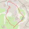 Trace GPS Aiguille du Goléon, itinéraire, parcours