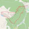 Trace GPS Pic du Far depuis Auzat, itinéraire, parcours