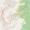 Trace GPS Pic d'Escalet et pic de Sarrouès par Baricave, itinéraire, parcours