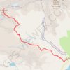 Trace GPS Rocher Blanc Sud de Rieu Claret, itinéraire, parcours