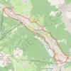 Trace GPS La Vallée de La Guisane, itinéraire, parcours