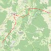 Trace GPS 19 Mauvrain-Champlemy: 21.60 km, itinéraire, parcours