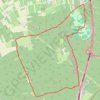 Trace GPS Circuit du Donjon par Olivet, itinéraire, parcours