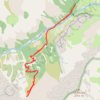 Trace GPS Bosse de Clapouse, itinéraire, parcours