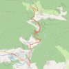 Trace GPS Tour Cagire-Burat etape 1, itinéraire, parcours