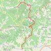 Trace GPS T23.1-Saint-Preuil à La Roche, itinéraire, parcours