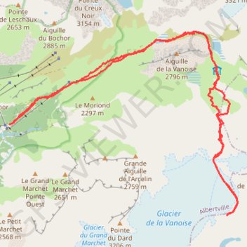 Trace GPS Balade à Roche Ferran, itinéraire, parcours