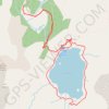 Trace GPS Lac d'Allos, itinéraire, parcours