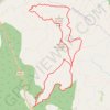 Trace GPS Sainte Maxime-Saint Donat-Le Roucas des Lauquiers, itinéraire, parcours