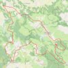 Trace GPS Mézenc et Loire sauvage - Clin d'œil aux sources de la Loire, itinéraire, parcours