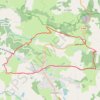 Trace GPS Circuit du Puy Saint-Damien - Chamboulive - Pays de Tulle, itinéraire, parcours