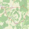 Trace GPS Les châteaux et la vallée de la Saulx, itinéraire, parcours