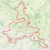 Trace GPS Tour de la Suisse normande, itinéraire, parcours