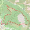 Trace GPS Aups, itinéraire, parcours