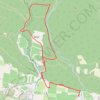 Trace GPS Balade à la source du Mirail Luberon, itinéraire, parcours