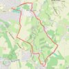 Trace GPS Parcours autour de Visé, Belgique, itinéraire, parcours