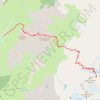Trace GPS Cimes de la Cochette par les Aiguillettes de Vaujany (Grandes Rousses), itinéraire, parcours