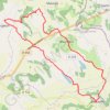Trace GPS Beauville, Frespech, d'un promontoire fortifié a l'autre - Pays de l'Agenais, itinéraire, parcours