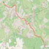Trace GPS GR20 Etappe 16 Palari - CONCA, itinéraire, parcours
