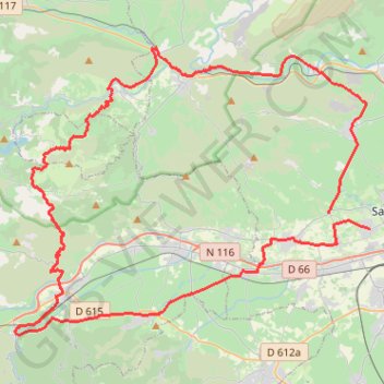 Trace GPS Case de Pena/Cassagnes/Ille/St Feliu-16704986, itinéraire, parcours