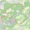 Trace GPS Entre Yvoir et Bauche, itinéraire, parcours