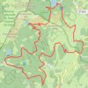 Trace GPS Circuit des Lacs par le Col du Wettstein, itinéraire, parcours
